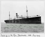 155. ID IA004661 Blue Star Line GAELIC STAR Official No. 140302 in the River Blackwater. 
Tony Atkinson gives her history from arrival in River ...
Cat1 Blackwater-->Laid up ships Cat2 Ships and Boats-->Merchant -->Power
